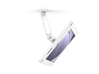 Compulocks Galaxy Tab A9+ Apex Enclosure Swing Wall Mount - Monteringssats (ställ, hölje, väggfäste) - för surfplatta - vridbart - låsbar - metallram - vit - väggmonterbar - för Samsung Galaxy Tab A9+ 827W11GAPX9W