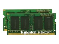Kingston - DDR3L - sats - 8 GB: 2 x 4 GB - SO DIMM 204-pin - 1600 MHz / PC3L-12800 - CL11 - 1.35 V - ej buffrad - icke ECC KTA-MB1600LK2/8G