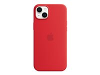 Apple - Baksidesskydd för mobiltelefon - MagSafe-kompatibilitet - silikon - röd - för iPhone 14 Plus MW513ZM/A