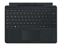 Microsoft Surface Pro Keyboard - Tangentbord - med accelerometer, pekplatta, Förvarings- och laddningsfack för Surface Slim Pen 2 - QWERTZ - tysk - svart - med Slim Pen 2 - för Surface Pro 10 for Business, Pro 8, Pro 9, Pro X 8X8-00145