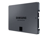 Samsung 870 QVO MZ-77Q1T0BW - SSD - krypterat - 1 TB - inbyggd - 2.5" - SATA 6Gb/s - buffert: 1 GB - 256 bitars AES - TCG Opal Encryption MZ-77Q1T0BW