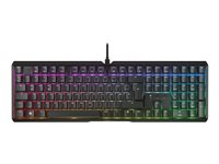 CHERRY XTRFY MX 3.1 - Tangentbord - 100% - full size - bakgrundsbelysning - USB-C - QWERTY - hela norden - tangentbrytare: CHERRY MX2A Red - svart G80-3890LJAPN-2