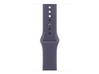 Apple - Band för smart klocka - 46mm - M/L (passar handleder på 160 - 210 mm) - lila dimma - för Watch Hermès Series 9, SE 3, Series 10, Series 11, Series 8, Series 9, Ultra 2, Ultra 3 MFH14ZM/A