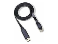 HPE Aruba - Nätverkskabel - RJ-45 (hane) till USB (hane) - 2.5 m - PIN6TX-3RX - ingår i komplett system R9G48B#B01