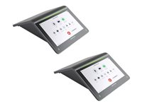 Crestron Flex UC-MM30-NC-Z-I - För små Microsoft Zoom-rum - paket för videokonferens (pekskärmskonsol, mini-dator, HDMI till USB 3.0-omvandlare) - svart UC-MM30-NC-Z-I