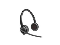 HP Poly Savi 8420 Office - Savi 8400 series - headset - på örat - DECT / Bluetooth - trådlös - aktiv brusradering - svart - Certifierad för Microsoft-teams 8L5B3AA