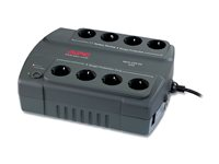 APC Back-UPS ES 400 - UPS - AC 230 V - 240 Watt - 400 VA - utgångskontakter: 8 - Tyskland, Nederländerna - träkol BE400-GR