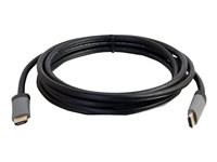C2G Select Series 50ft Standard Speed HDMI Cable with Ethernet - In-Wall CL2 Rated - M/M - HDMI-kabel med Ethernet - HDMI hane till HDMI hane - 15.2 m - skärmad - svart - stöd för 4K 50636