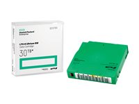 HPE RW Data Cartridge - LTO Ultrium 8 - 12 TB / 30 TB - grön - för StoreEver LTO-8 Ultrium 30750, LTO-8 Ultrium 30750 TAA Q2078A