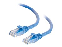 C2G - Patch-kabel - RJ-45 (hane) till RJ-45 (hane) - 5 m - UTP - CAT 6a - startad, hakfri - blå 82506
